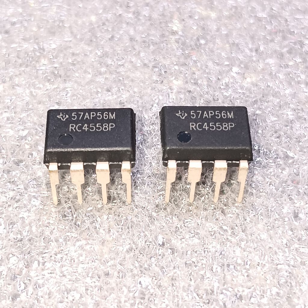 IC RC4558P | RC4558IP Dual Op-Amp Bipolar Input Original Texas Instrument