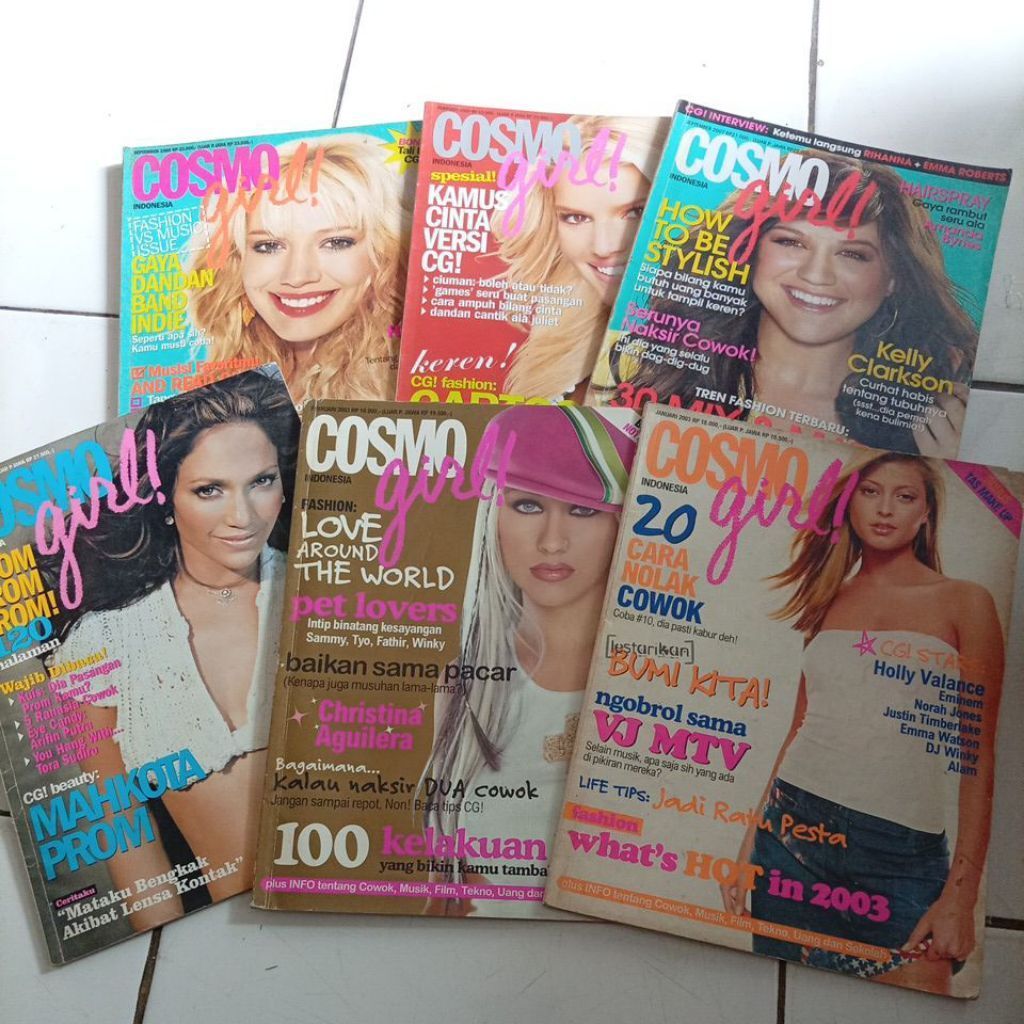 MAJALAH COSMO GIRL