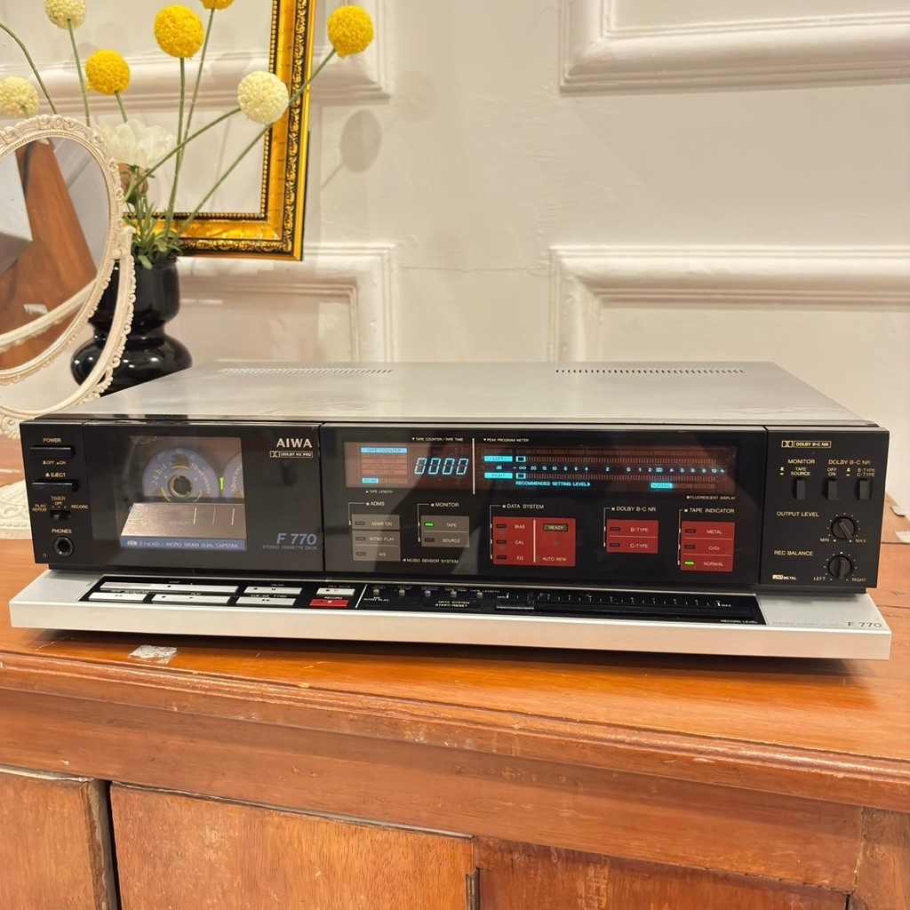 Tape Deck Cassette Player Aiwa AD-F770