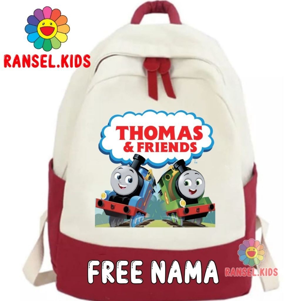 THOMAS AND FRIENDS TAS RANSEL ANAK THOMAS AND FRIENDS TAS ANAK CEWEK COWOK CUSTOM