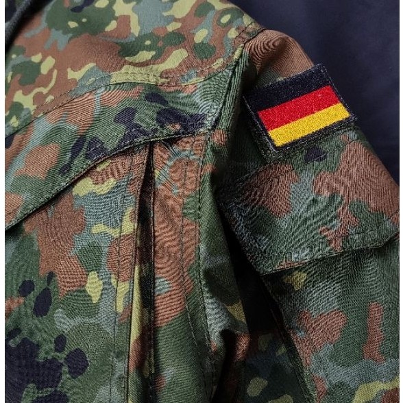 jaket Parka flectran jerman