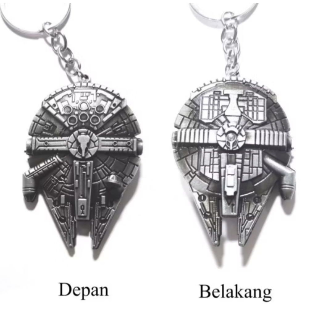 Gantungan kunci Star Wars Millenium Falcon