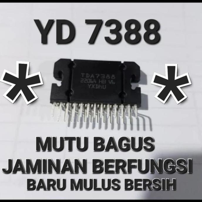 TDA 7388 YD TDA 7388 7388A 7388 A TDA7388 YD7388 IC TAPE DVD MOBIL TLAS79