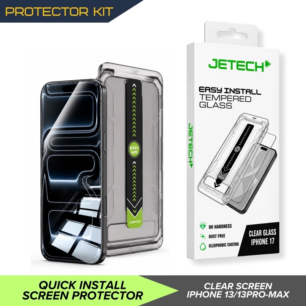 Tempered Glass Clear HD Auto Align Easy App Screen Protector for iPhone 13Promax 13Pro 13