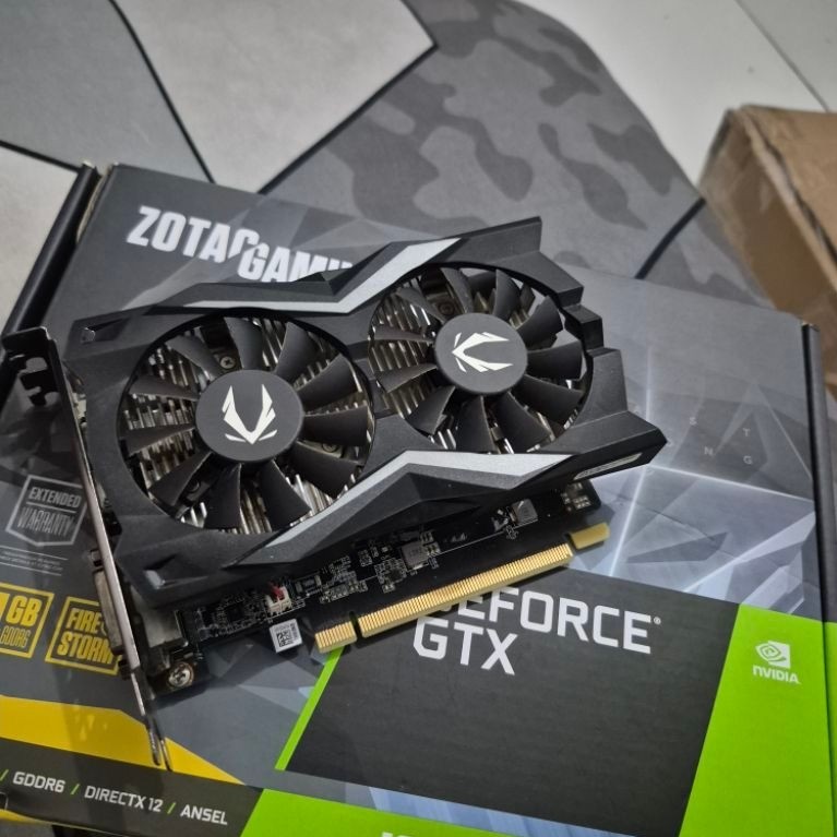 ZOTAC GTX 1650 Super 4GB DDR6 Bekas Like New