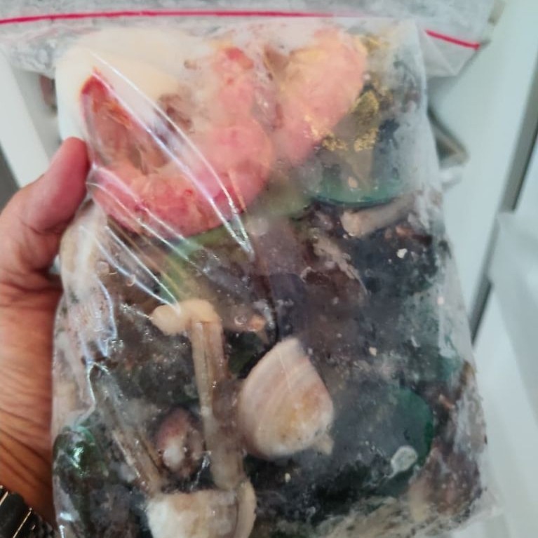 Kerang Mix Udang Cumi / Kerang Totok/ Kerang Ijo