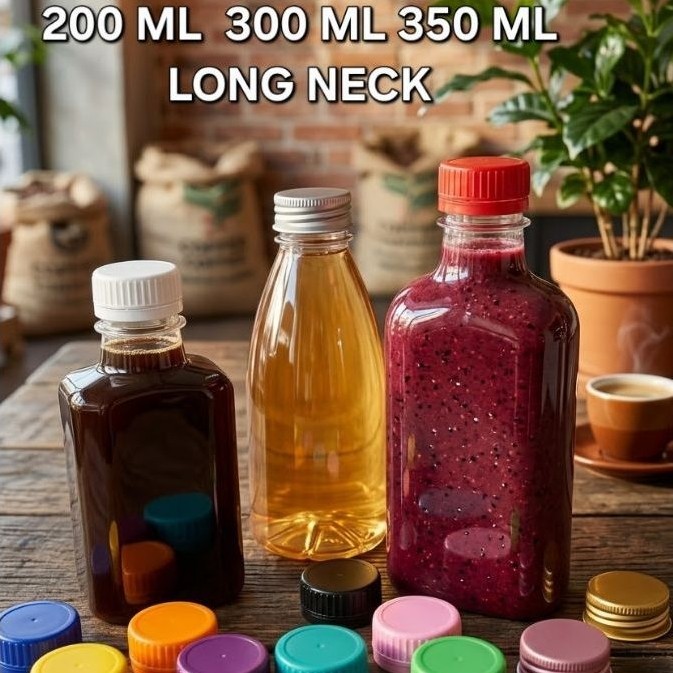 BOTOL PLASTIK 200ml/300ml/350ml BOTOL TEBAL BOTOL MINUMAN