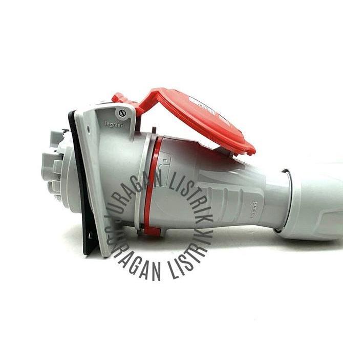 Stop Kontak 4 Kaki 3 Phase 32A Panel Mounting Legrand Male Female