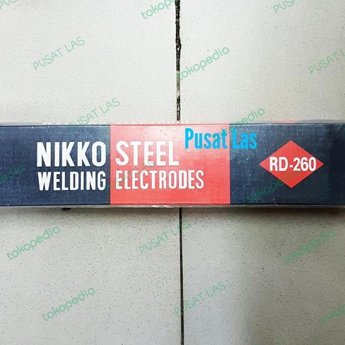 Kawat Las Rd260 2.6Mm Nikko Steel Elektroda Rd 260 2.6 Mm Dus 5Kg 5 Kg