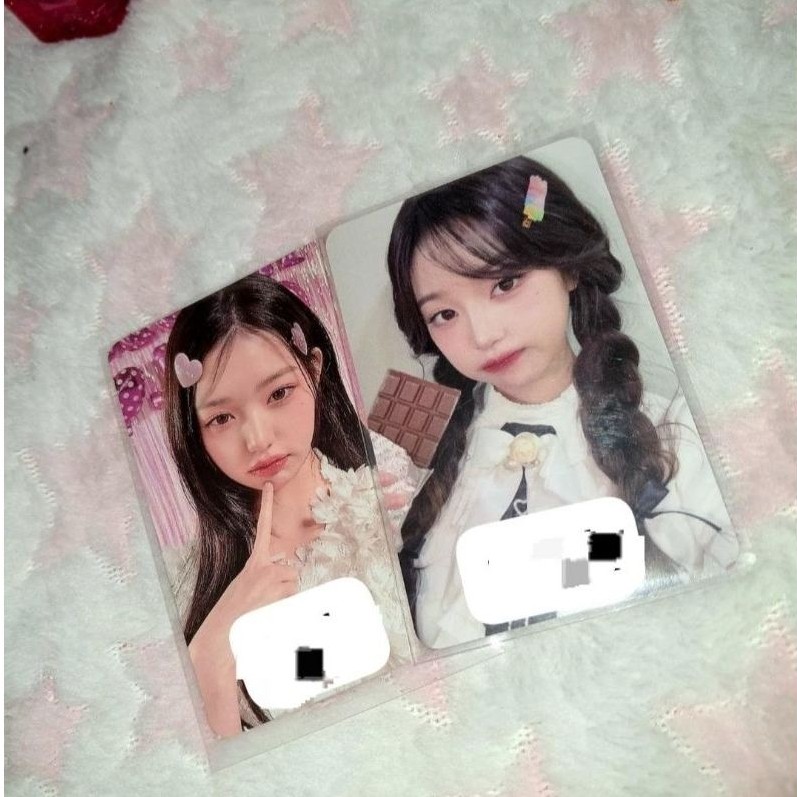 [BACA DESKRIPSI] photocard wonyoung coklat dan wonyoung amuse jp