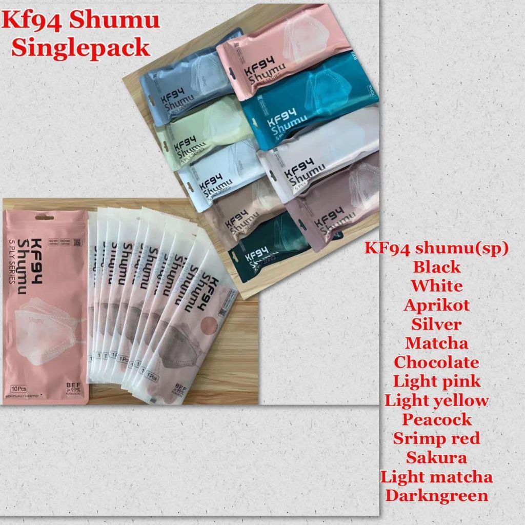 Masker KF94 5ply Premium Mask 5 ply Kemenkes AKD KF 94 isi 10pcs Kemasan Ziplock