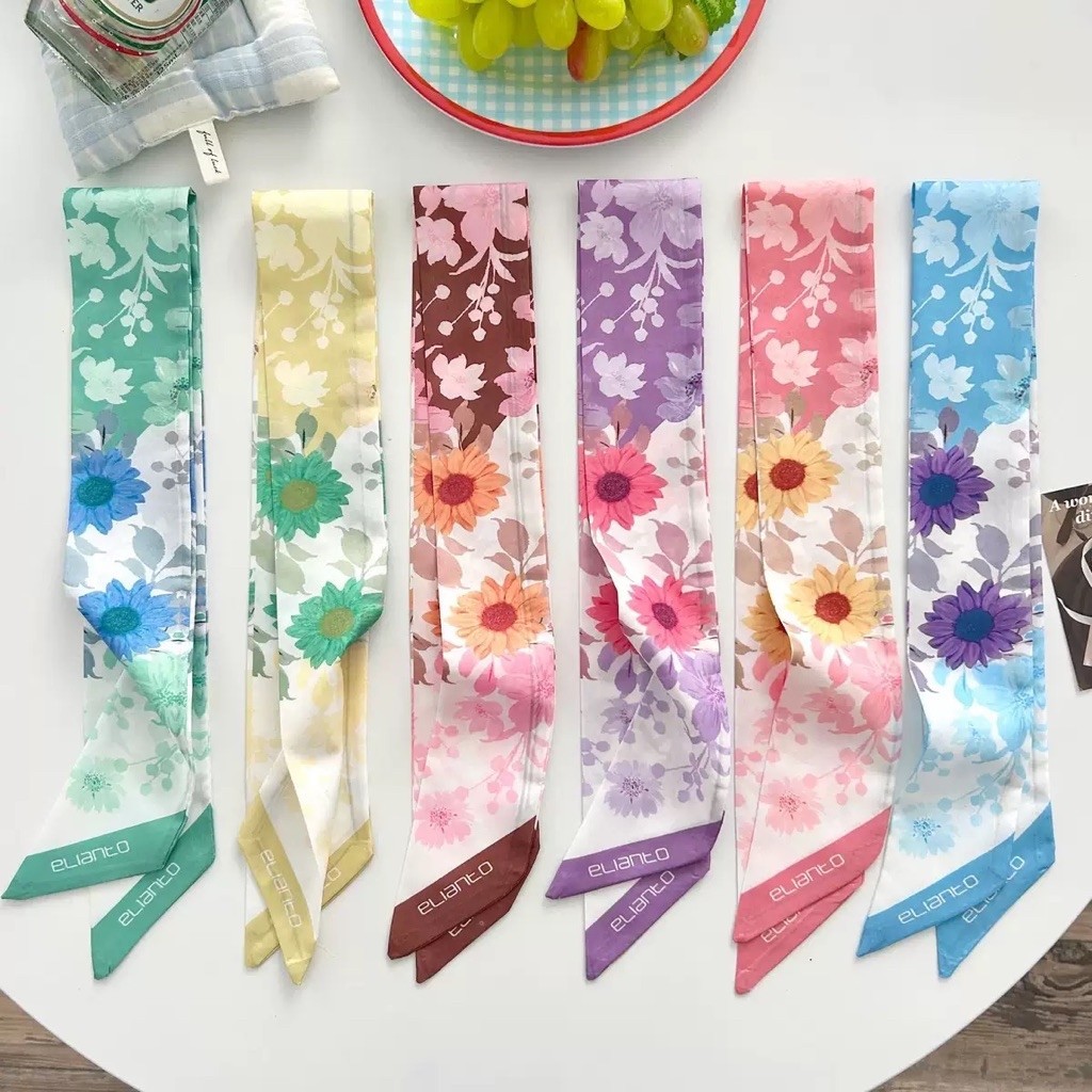 PINKY ROW - Series 5.0 Scarf Katun Wanita - Scarf - Syal Bandana Wanita - Syal - Bando Aksesoris Wan