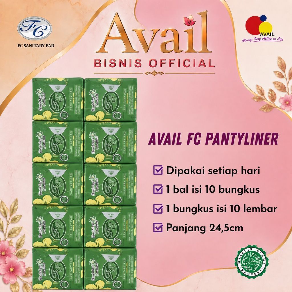 Avail Pantyliner (Avail Hijau)