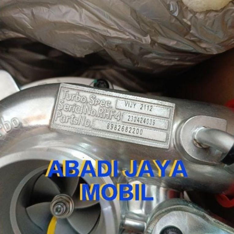 TURBO CHARGER ISUZU TRAGA TURBO CHARGER ISUZU DMAX