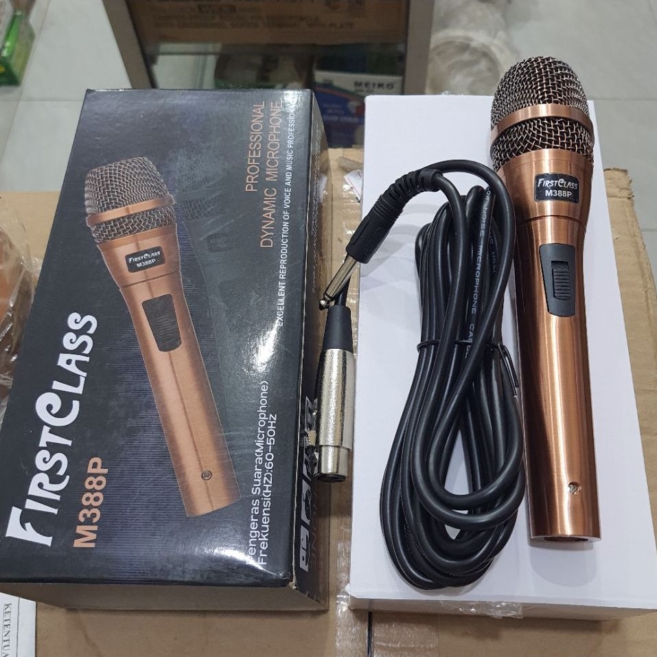 Mic Kabel FIRSTCLASS M388P FIRSTCLASS M-388P Professional Dynamic Mic.