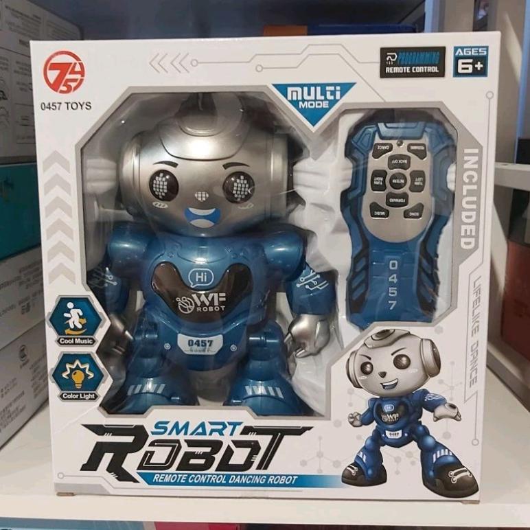 TERLARIS Mainan Robot Pintar Ada Musik Dan Lampu Smart Robot