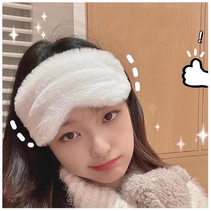 ICONIC-ID- Eyes Mask Penutup Mata Tidur BlinFold Bulu Premium Nyaman Di Gunakan