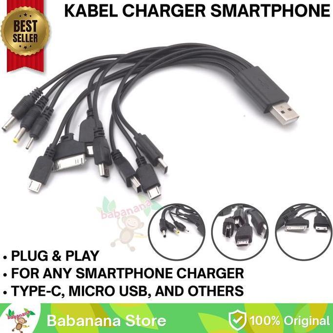 CHARGER HP JADUL NOKIA SAMSUNG LG MOTOROLA KABEL CASAN HANDPHONE BE2STORE