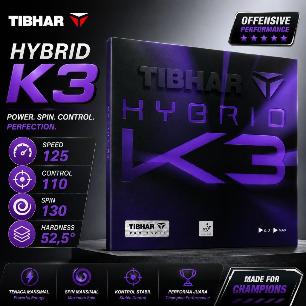 Tibhar HYBRID K3