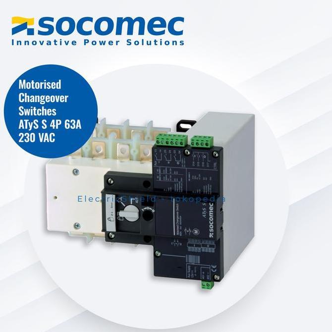 CHANGE OVER SWITCH SOCOMEC ATYS S 4P 63A 230 VAC ES79