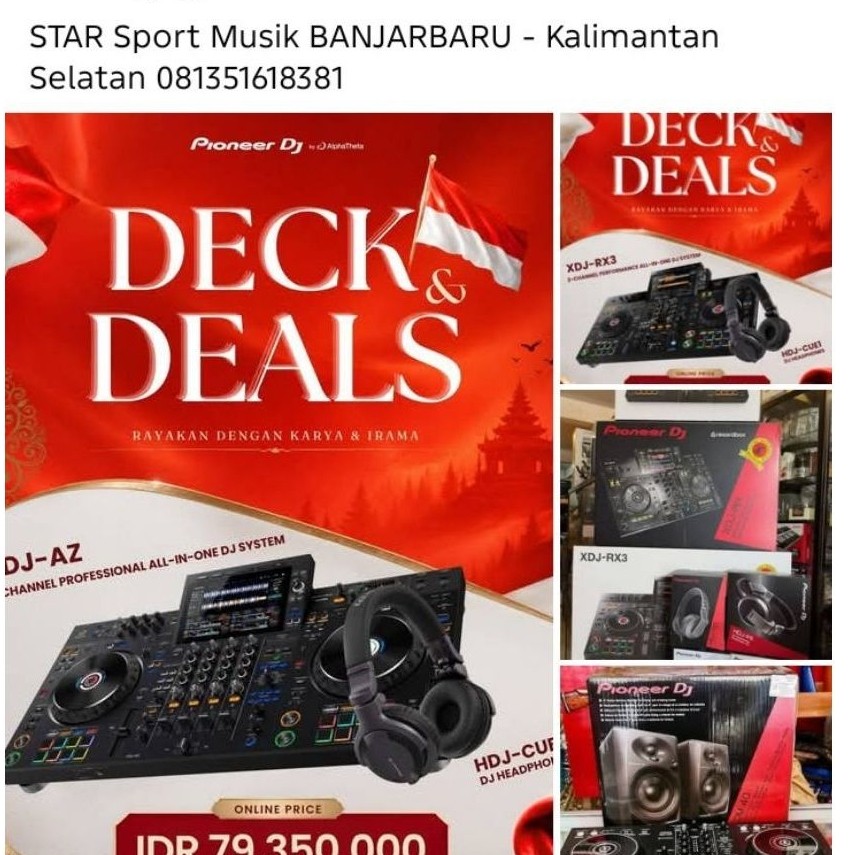 Pioneer xdj-rx3 + headphone