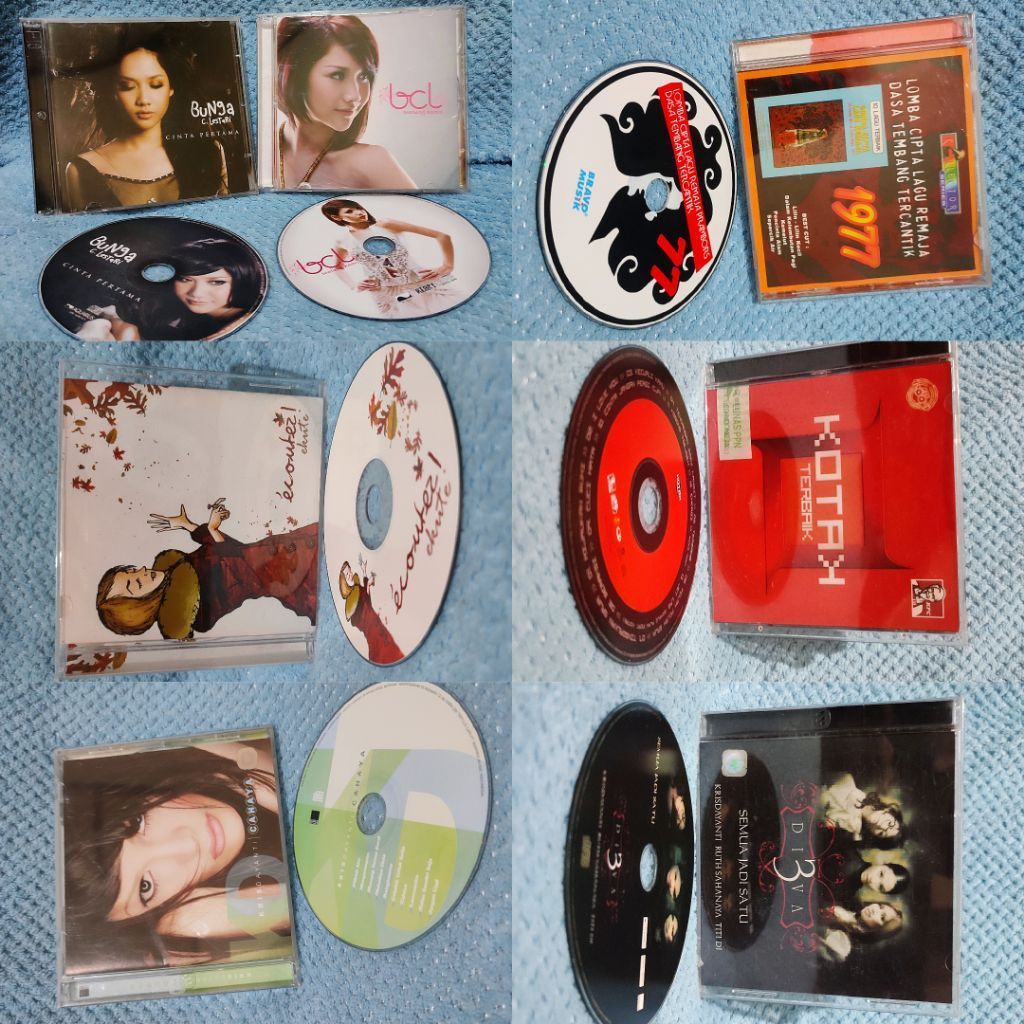 CD Musik Indonesia BCL Ecoutez 3 Diva Kotak LCLR Krisdayanti