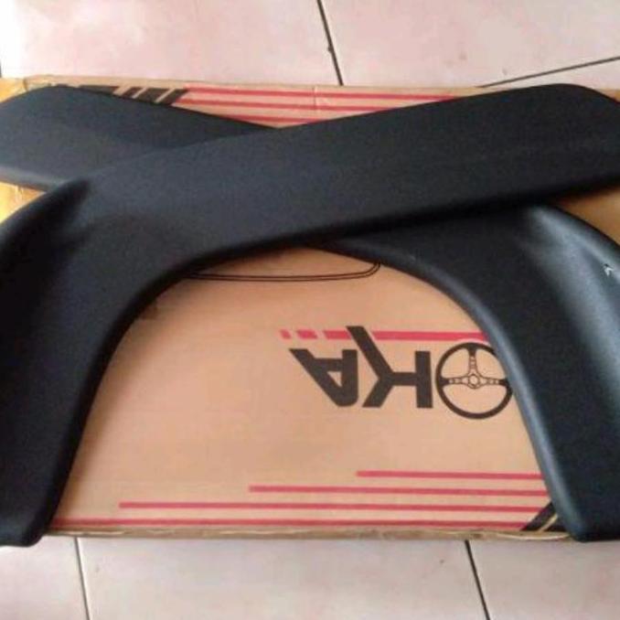 paket lips Winglet depan dan sideskirt Samping Etios Valco Plastik