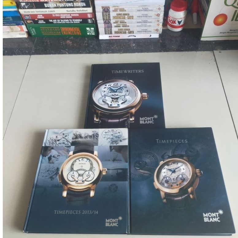Buku Jam MONT BLANC - Paket 3 Buku