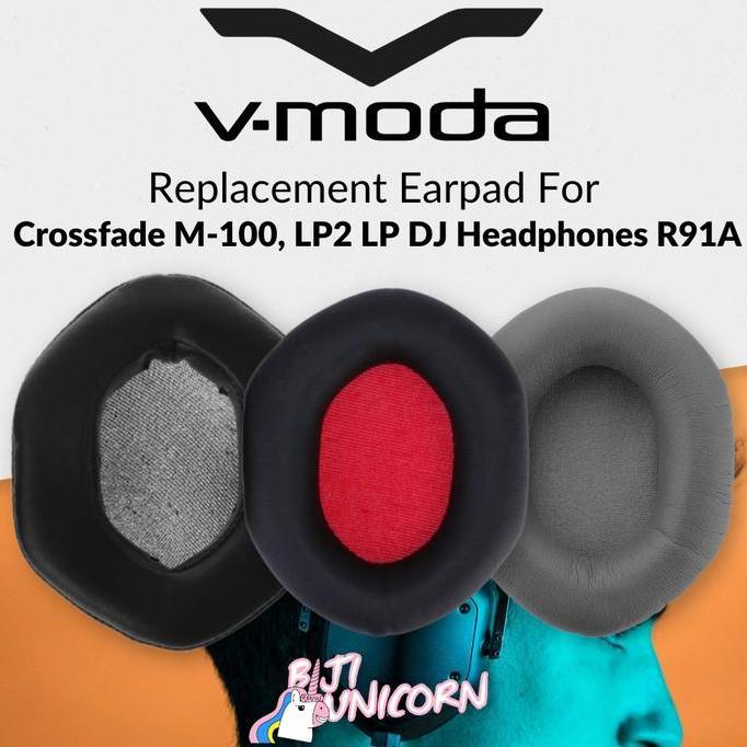 Promo Earcup/Earpad/Ear Cushion V-MODA VMODA Crossfade M-100 LP2 LP DJ R91A Diskon