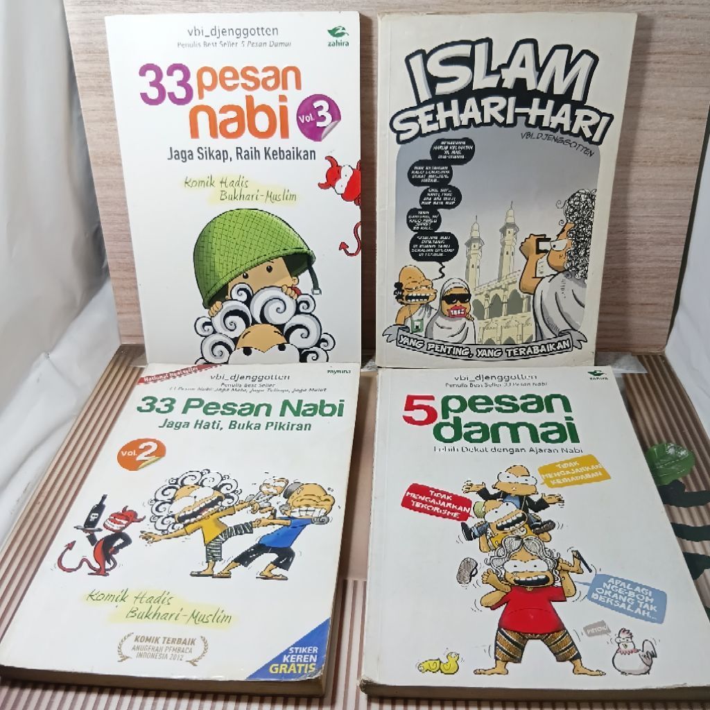 KOMIK ISLAMI 33 PESAN NABI , 5 Pesan Damai, Islam Sehari-hari