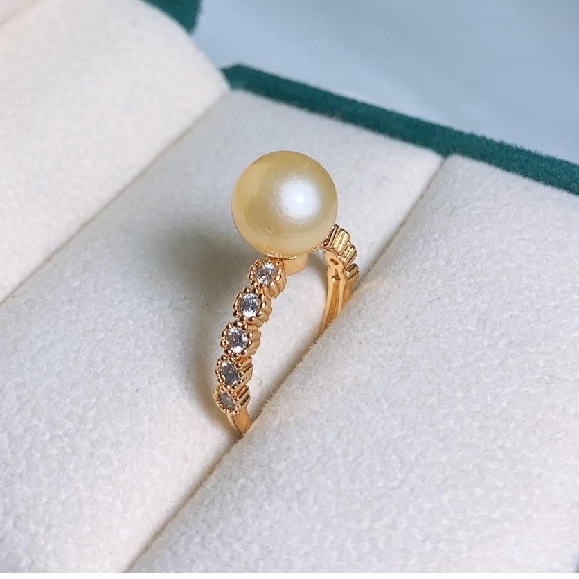 Air Laut Cincin Mutiara Asli Lombok - Cincin Mutiara Asli - Cincin Mutiara Air Laut Asli