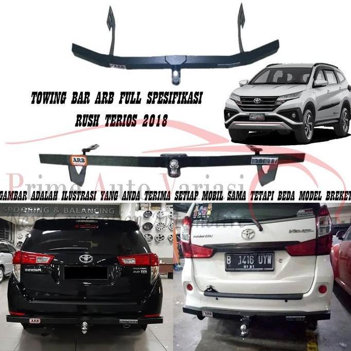 Towing Bar Arb Besi Bumper Belakang Towing Bar - Rush Terios 2018