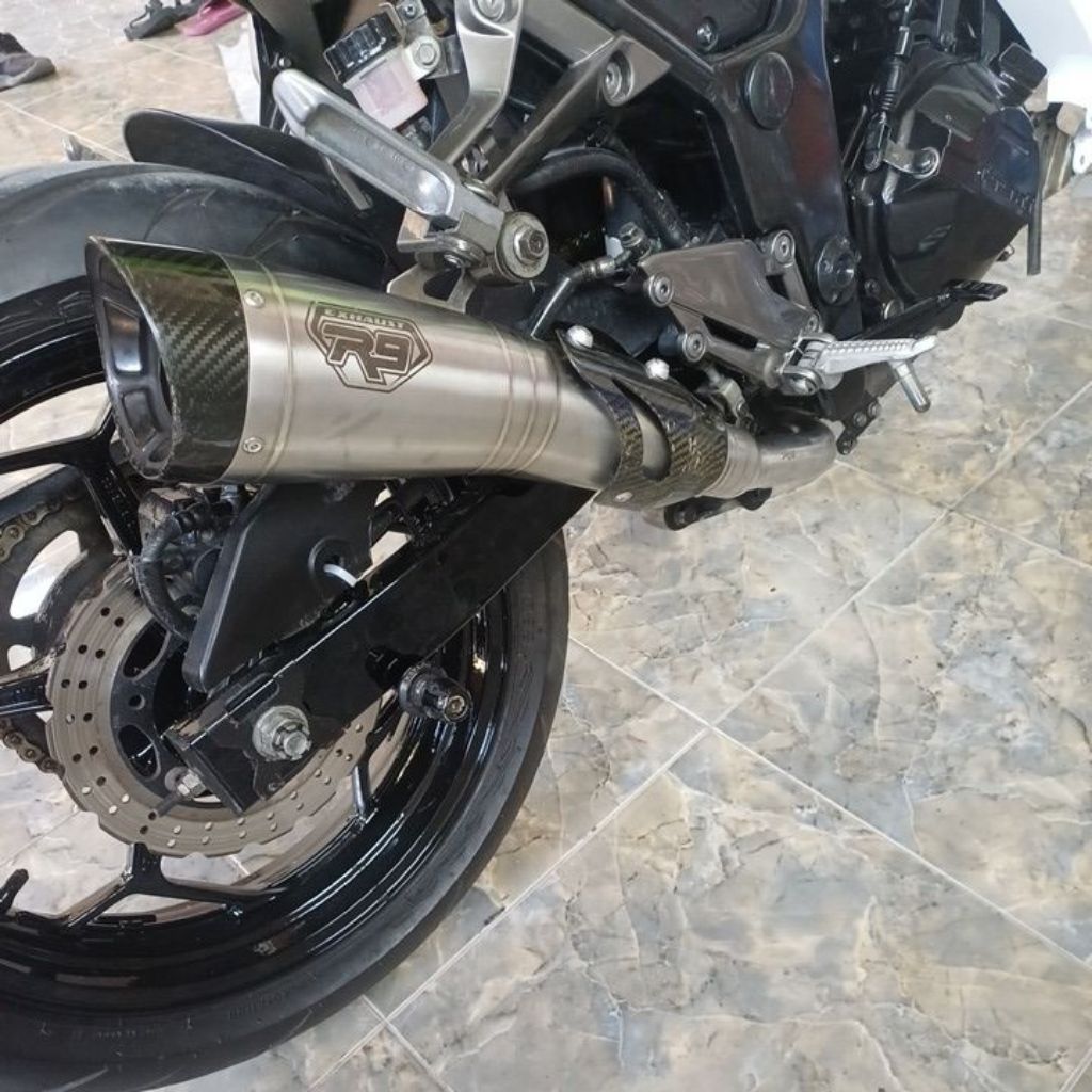 KNALPOT  R9 H2 NINJA 250 FI OLD 2012-2017