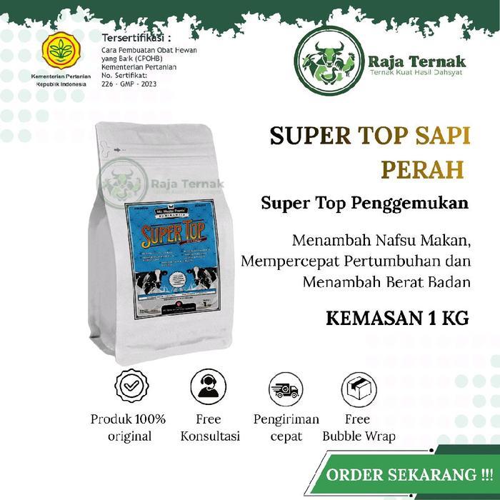 MIX MASTER PREMIX SUPER TOP SAPI PERAH - Suplemen Pakan Untuk Sapi Perah