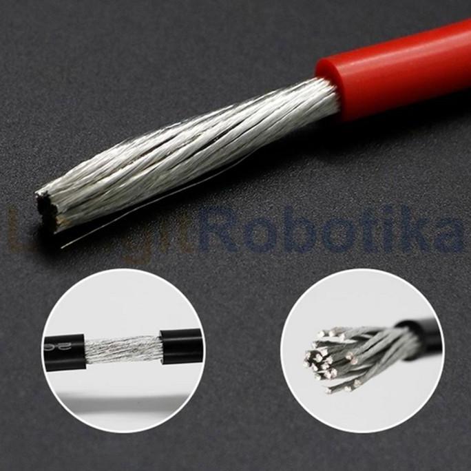 Awg 8 Kabel Silicone Awg8 Cable Silikon Wire Yellow Kuning