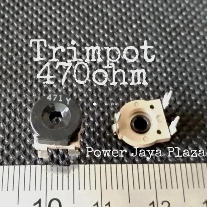 TRIMMER POTENSIOMETER TRIMPOT VR 471 470OHM 470 OHM PJP79