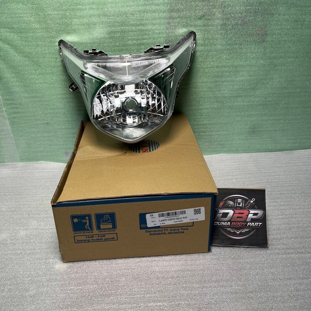Lampu Depan Beat Pop / reflektor lampu beat pop win