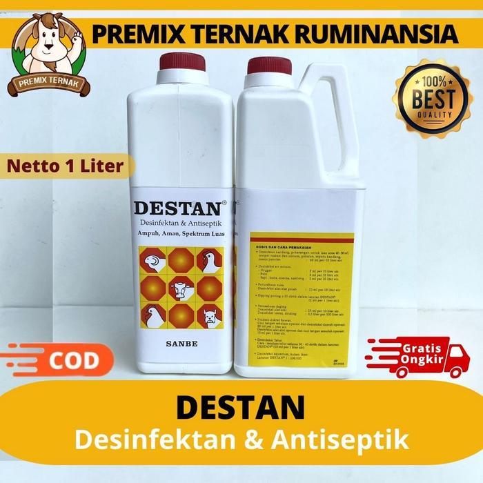 DESTAN 1 LITER SANBE - Desinfektan Untuk Peternakan, Laboratorium, dan Klinik Hewan - DESTAN 1 LITER