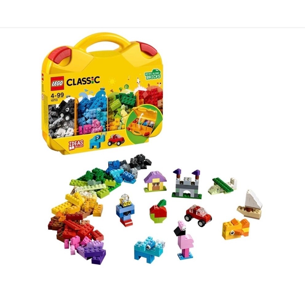(Preloved) Lego Classic Bricks Suitcase 10713 Mainan Balok
