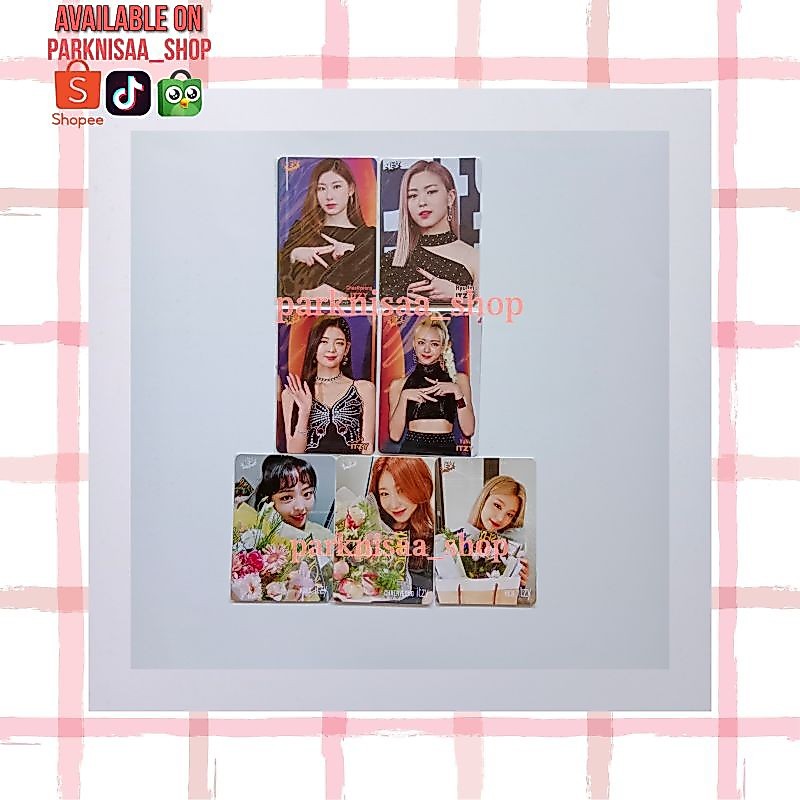 Photocard PC signed sign rare gatcha lucky draw benefit yescard magazine Hongkong Bene yes HK itzy r