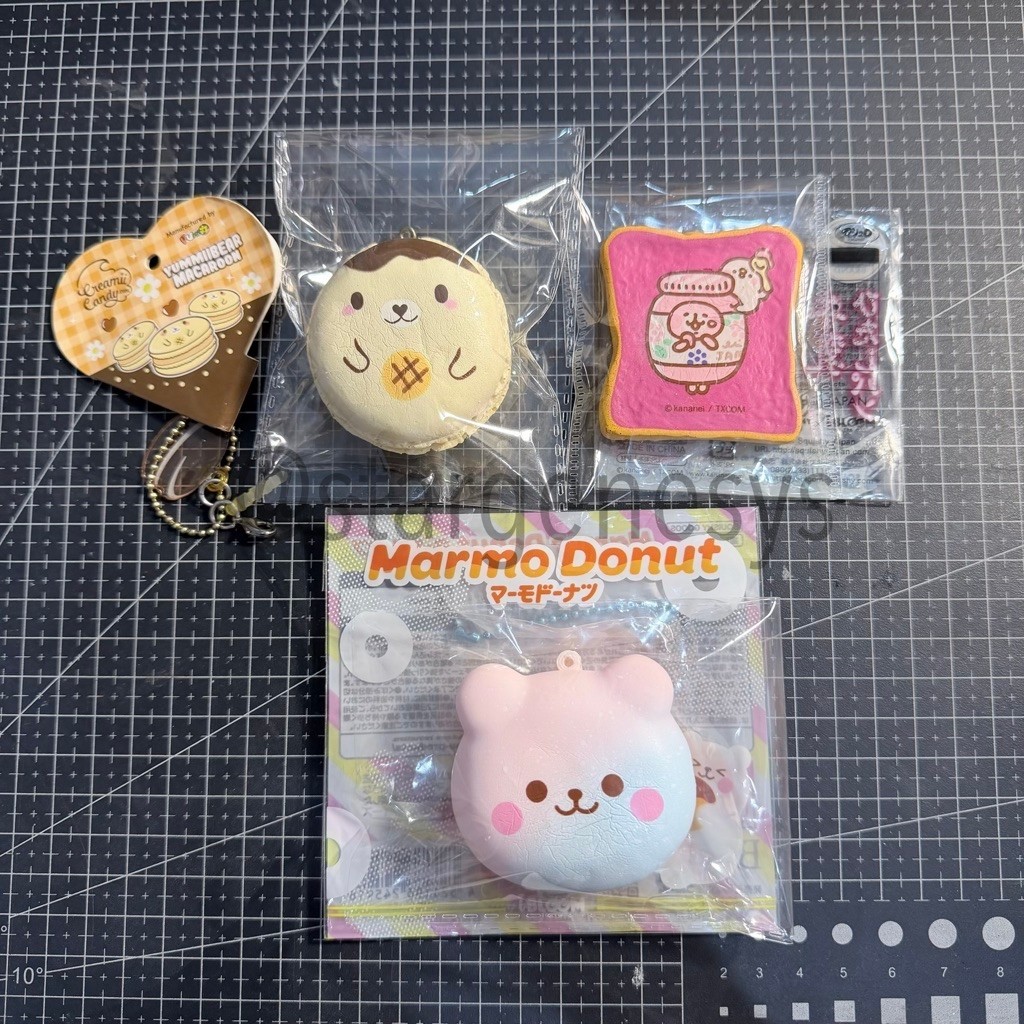 squishy punimaru yummiibear macaroon ibloom marmo ibloom toast