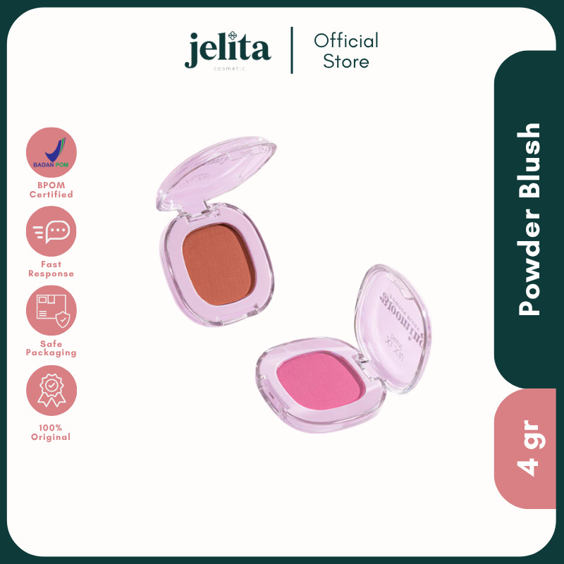 Jelita Cosmetic - Xi Xiu Blooming Powder Blush NEW
