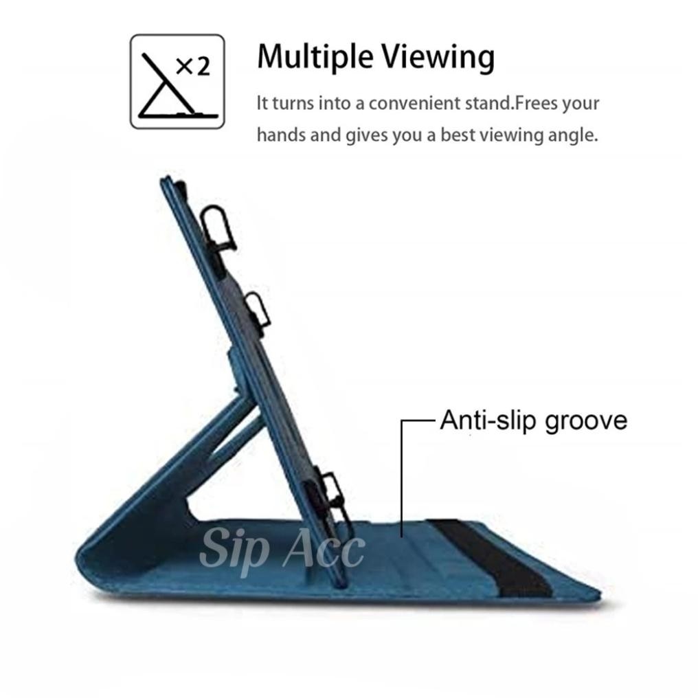 PROMO Case Advan Tab A10 | Advan Tab A10 | 10 Inch 10.1 Sarung Tablet Flip Cover Rotary Casing Stand
