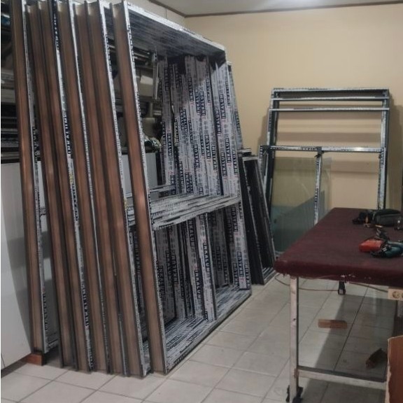 Kusen aluminium,Kusen pintu dan jendela,CUSTOM