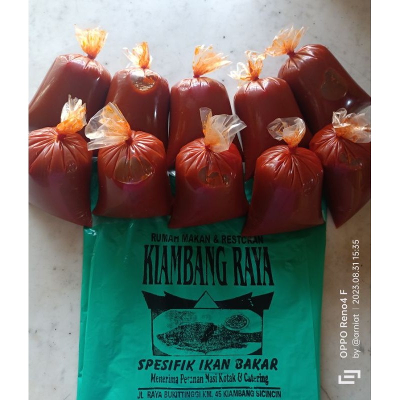 300 gram Bumbu Ikan Bakar Kiambang Raya - Oleh2 Minang - Padang - Pariaman