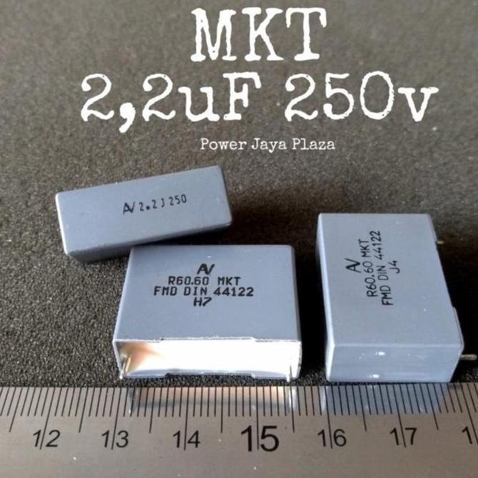 KAPASITOR MKT 2,2UF 250V 2.2UF AUDIOPHILE CAPACITOR HIGH QUALITY PJP79