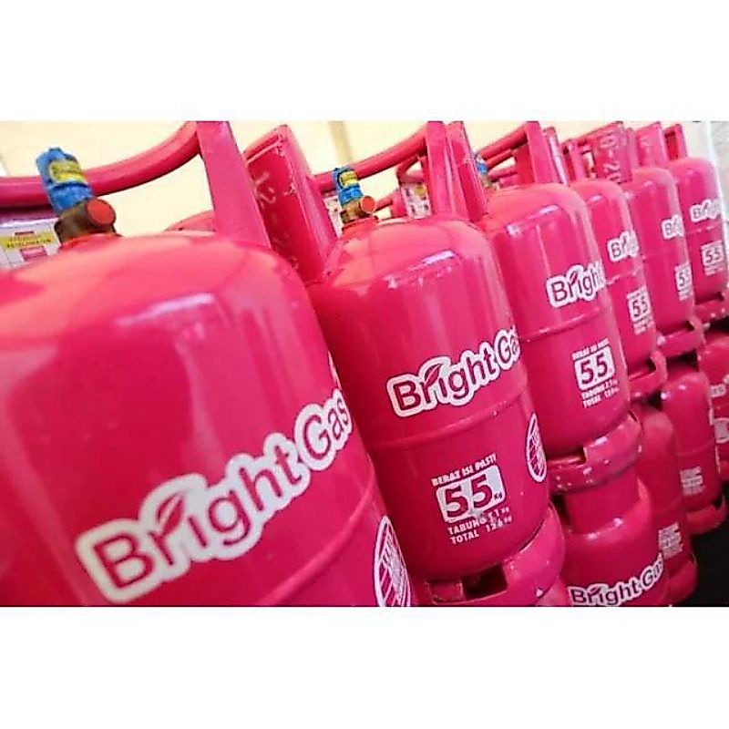 Tabung Gas Pink 5,5 Kg | Bright Gas 5,5 Kg + Isi