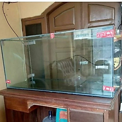 Aquarium 150x60x60 full kaca 12mm