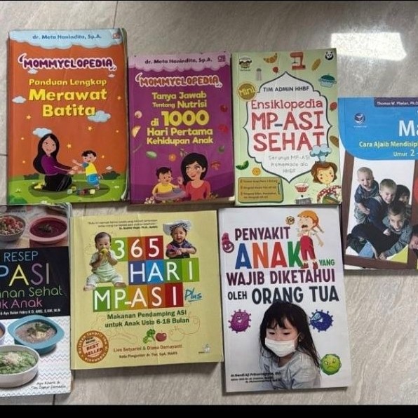 PRELOVED BUKU ANAK BUKU MPASI PAMDUAN BALITA