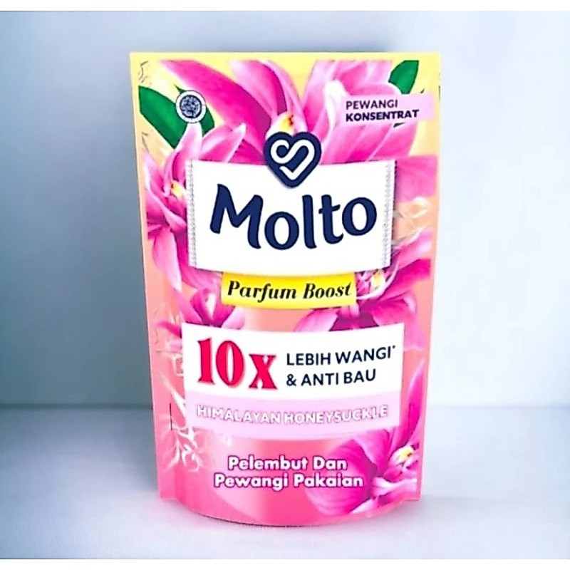 Molto all on 1 sekali bilas pink pelembut dan pewangi 650ml